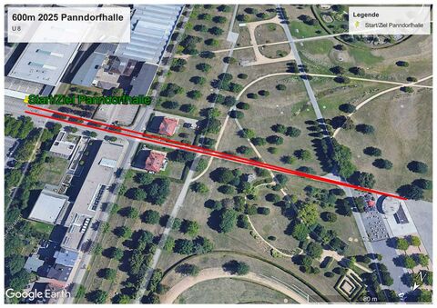 Streckenkarte 600m