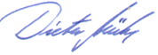 Unterschrift Dieter Müller